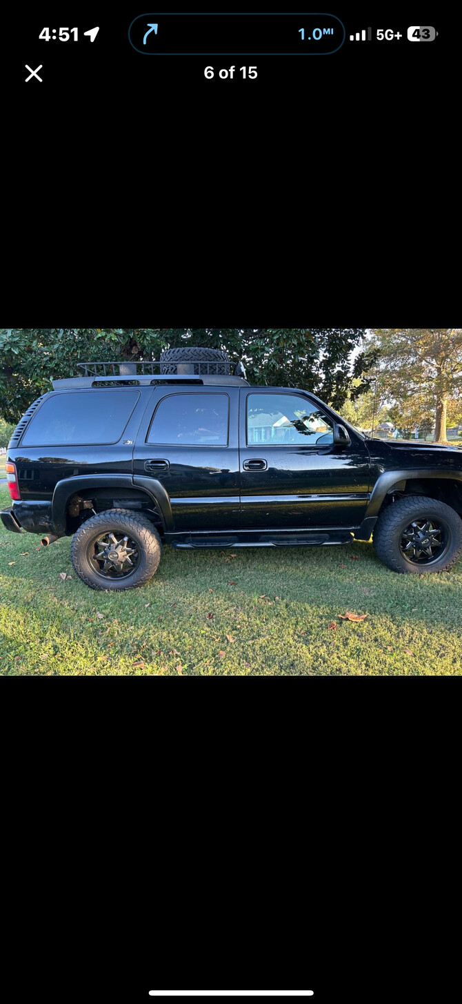 2001 Chevrolet Tahoe 4wd New Nitto Ridge Grappler 305/60R18 (8893)