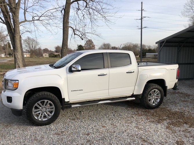 2016 GMC Canyon 4wd Crew Cab BFGoodrich All-Terrain T/A KO2 285/65R18 (2841)