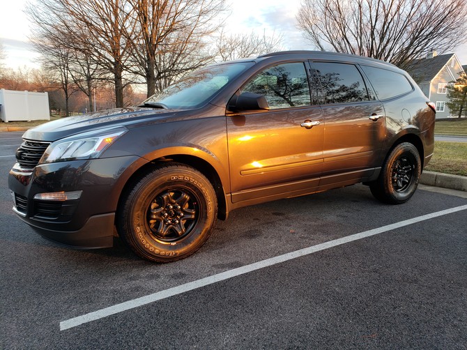 2015 Chevrolet Traverse LS AWD Firestone Destination LE 2 265/70R17 (3972)