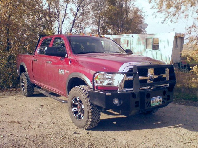 2015 Ram 2500 4wd Crew Cab Toyo Open Country M/T 285/75R17 (1364)