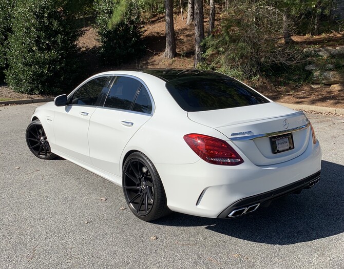 2017 Mercedes-Benz C63 AMG Sedan Michelin Pilot Sport 4S 285/30R20 (7117)