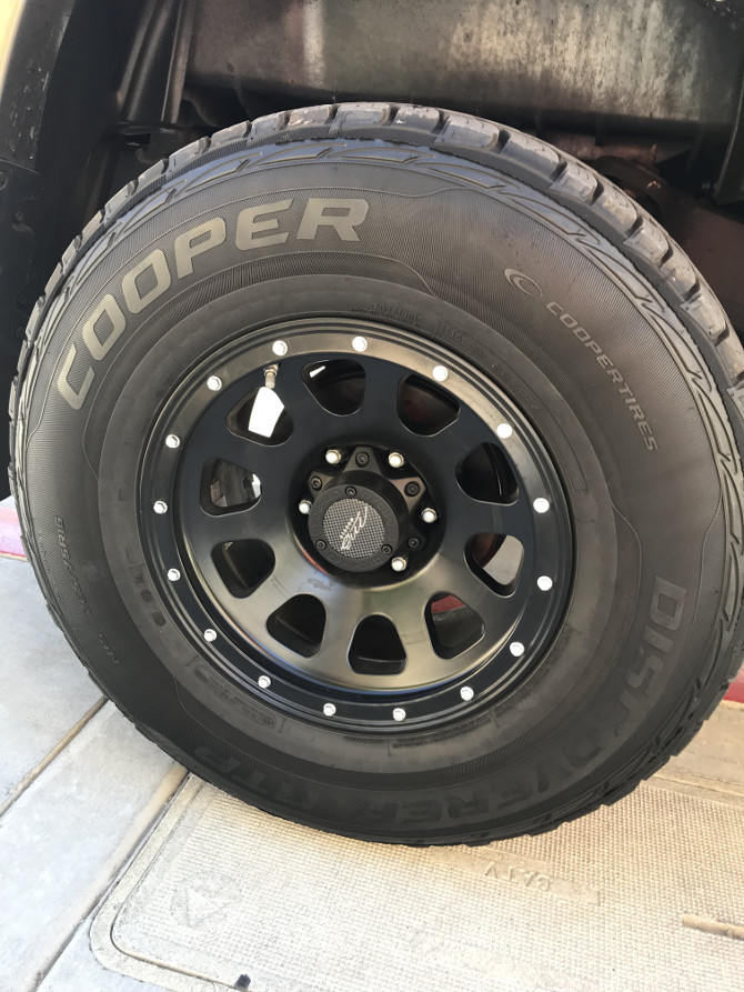 2010 Toyota Tacoma Access Cab 4wd Cooper Discoverer ATP 265/75R16 (4479)