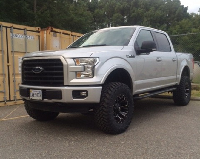 2015 Ford F150 4wd SuperCrew Nitto Trail Grappler M/T 35/12.50R18 (973)