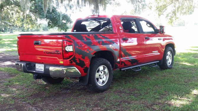 2016 Toyota Tundra 2wd CrewMax BFGoodrich All-Terrain T/A KO2 305/65R18 (5820)