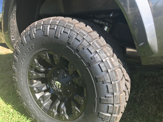 2017 Toyota Tacoma Access Cab Nitto Ridge Grappler 305/70R17 (2561)