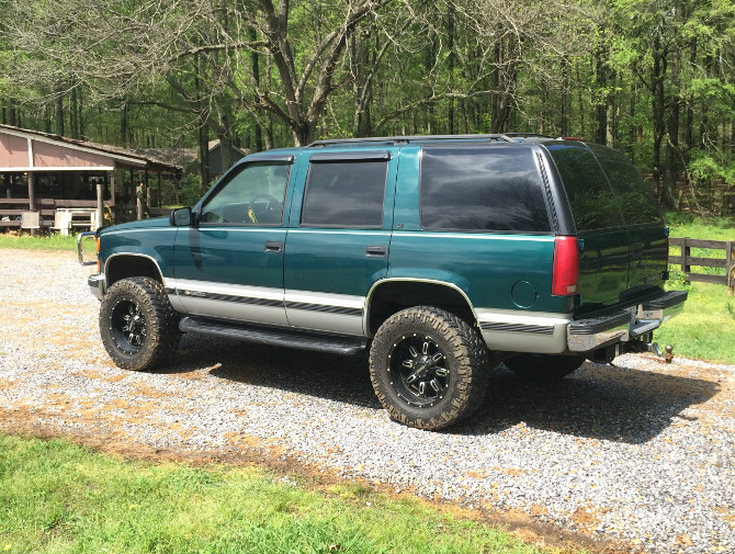 1997 Chevrolet Tahoe 4Wd Nitto Trail Grappler M/T 285/65R18 (1711)