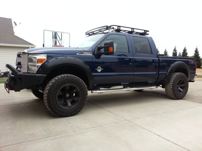 2012 Ford F250 Lariat 4X4 Crew Cab Toyo Open Country M/T 37/13.50R20 (2224)