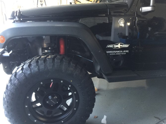 2015 Jeep Wrangler Unlimited Sport Ironman All Country M/T 35/12.50R18 (3806)