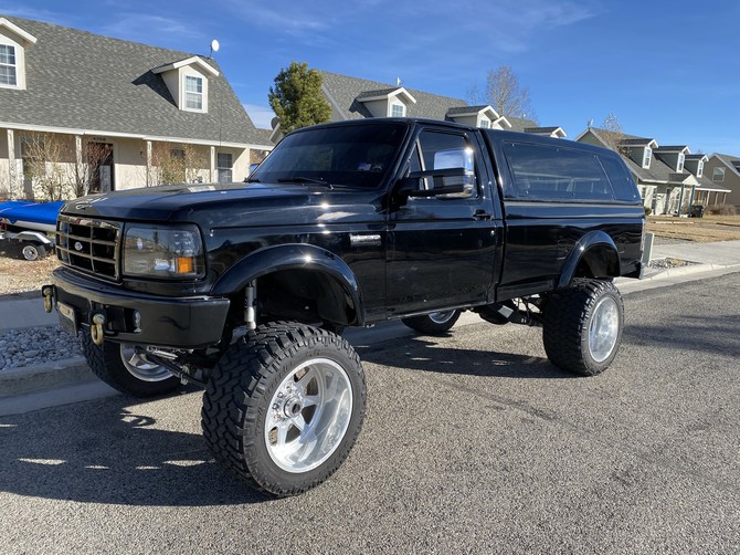 1994 Ford F350 4wd Nitto Trail Grappler M/T 375/45R22 (6432)