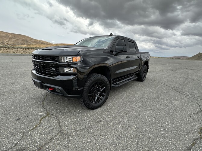 2019 Chevrolet Silverado 1500 4wd Crew Cab Cooper Discoverer AT3 XLT 35/12.50R20 (8588)