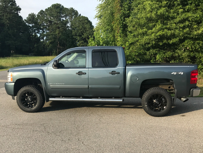 2008 Chevrolet Silverado 1500 4wd Extended Cab Atturo Trail Blade X/T 285/65R18 (2569)