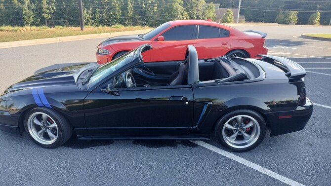 2004 Ford Mustang GT Convertible Mickey Thompson Street Comp 315/35R17 (8886)