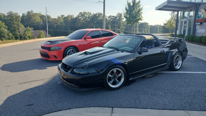 2004 Ford Mustang GT Convertible Mickey Thompson Street Comp 315/35R17 (8887)