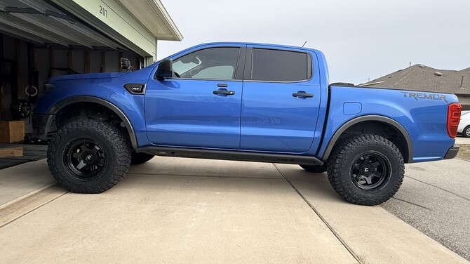 2021 Ford Ranger XLT 4x4 Toyo Open Country R/T Trail 285/75R17 (8954)