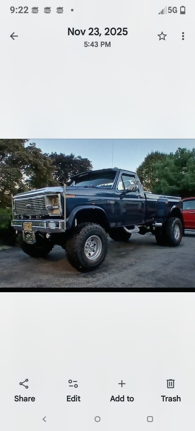 1985 Ford F350 4wd Dually Interco Super Swamper Original TSL 35/12.50R16 (9084)