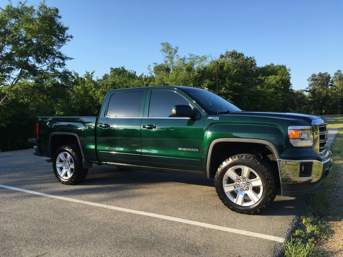 2014 GMC Sierra 1500 4wd Crew Cab BFGoodrich All-Terrain T/A KO2 285/55R20 (2587)