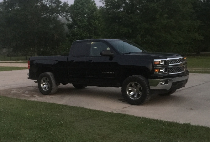 2015 Chevrolet Silverado 1500 2wd Double Cab Max Trailering Pack Dick Cepek Fun Country 325/60R18 (737)