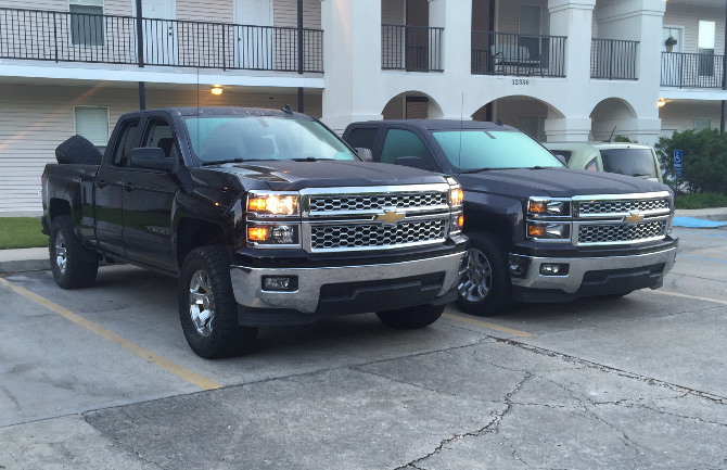 2015 Chevrolet Silverado 1500 2wd Double Cab Max Trailering Pack Dick Cepek Fun Country 325/60R18 (739)