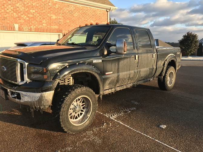 2007 Ford F350 Super Crew 4wd Toyo Open Country M/T 315/60R20 (3865)