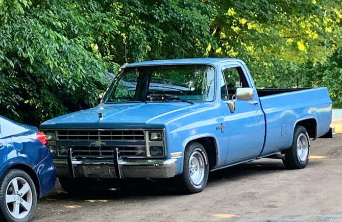 1986 Chevrolet C10 2wd Pick-up Cooper Cobra Radial GT 235/60R15 (9051)