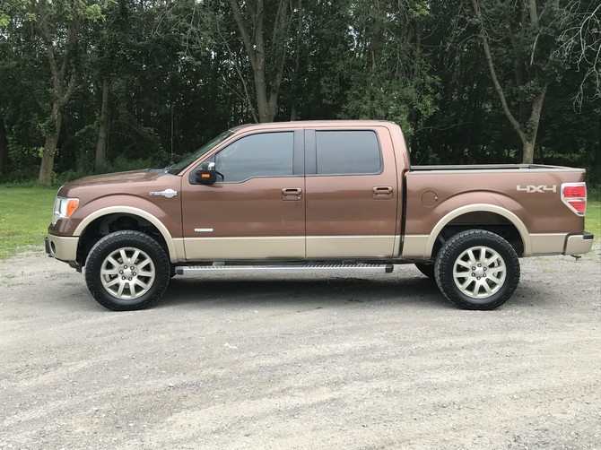 2011 Ford F150 King Ranch 4wd Super Crew Toyo Open Country A/T II 295/65R20 (2605)