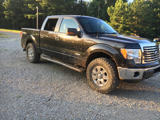 2012 Ford F150 Tire Size Chart