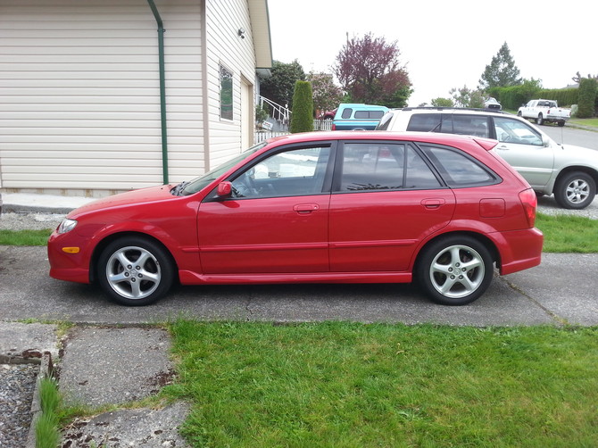 2002 mazda protege rim used 5 spoke