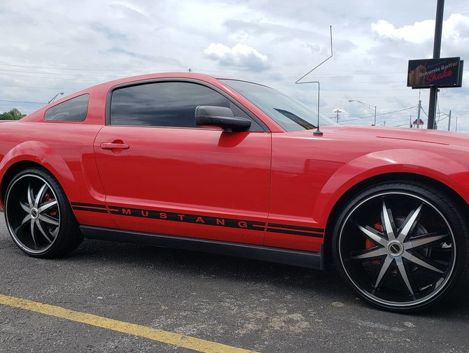 2007 Ford Mustang Coupe Nexen N5000 Plus 245/30R22 (5772)