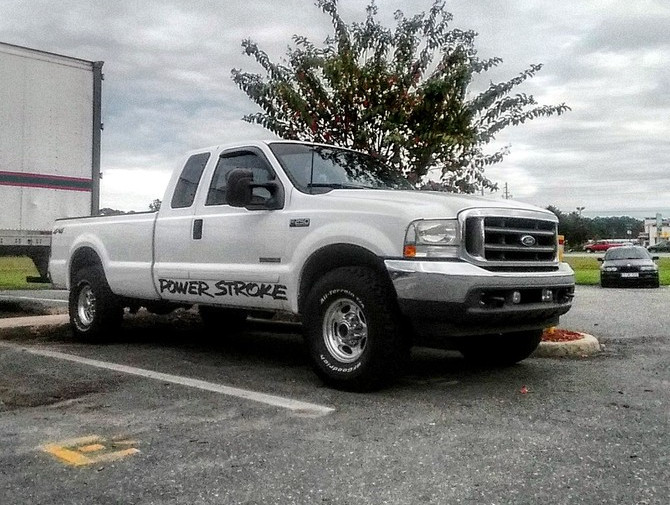 2003 Ford F250 Super Cab 4wd BFGoodrich All-Terrain T/A KO 315/75R16 (1171)