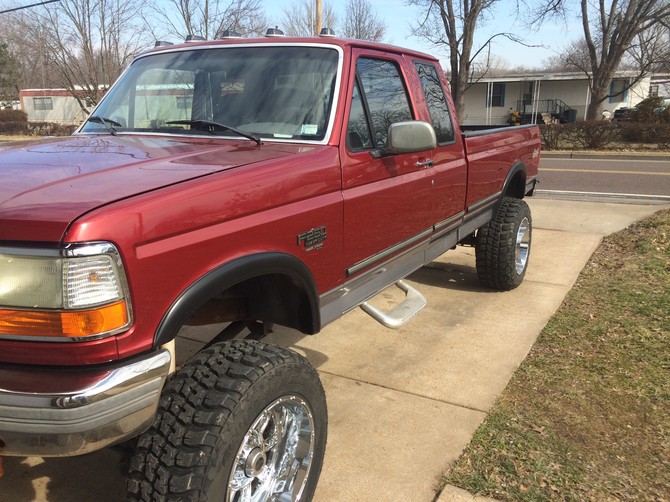 1997 Ford F250 2wd/4wd Federal Couragia M/T 35/12.50R20 (1484)