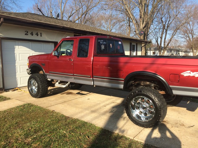 1997 Ford F250 2wd/4wd Federal Couragia M/T 35/12.50R20 (1486)