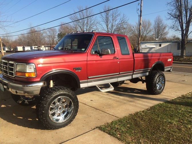 1997 Ford F250 2wd/4wd Federal Couragia M/T 35/12.50R20 (1487)