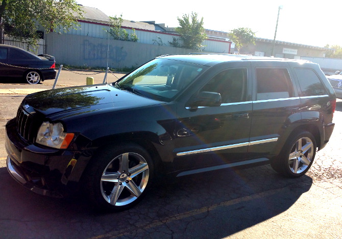 2007 Jeep Grand Cherokee SRT8 Pirelli Winter Carving Edge 275/40R20 (998)