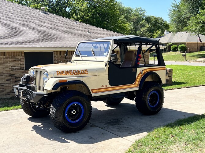 1986 Jeep CJ-7 Renegade BFGoodrich All-Terrain T/A KO3 315/75R16 (8613)