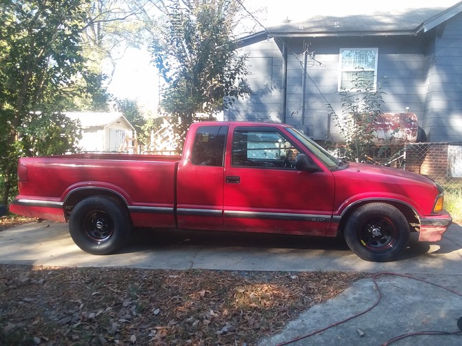 1997 Chevrolet S10 2wd Extra Cab Nitto NT555RII 325/50R15 (6259)