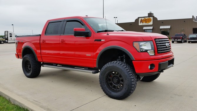 2011 Ford F150 FX4 4wd Super Cab Toyo Open Country R/T 35/12.50R18 (2502)