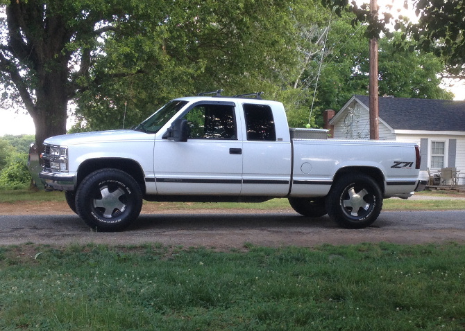 1997 Chevrolet K1500 Z71 Pick-up BFGoodrich All-Terrain T/A KO 315/75R16 (771)