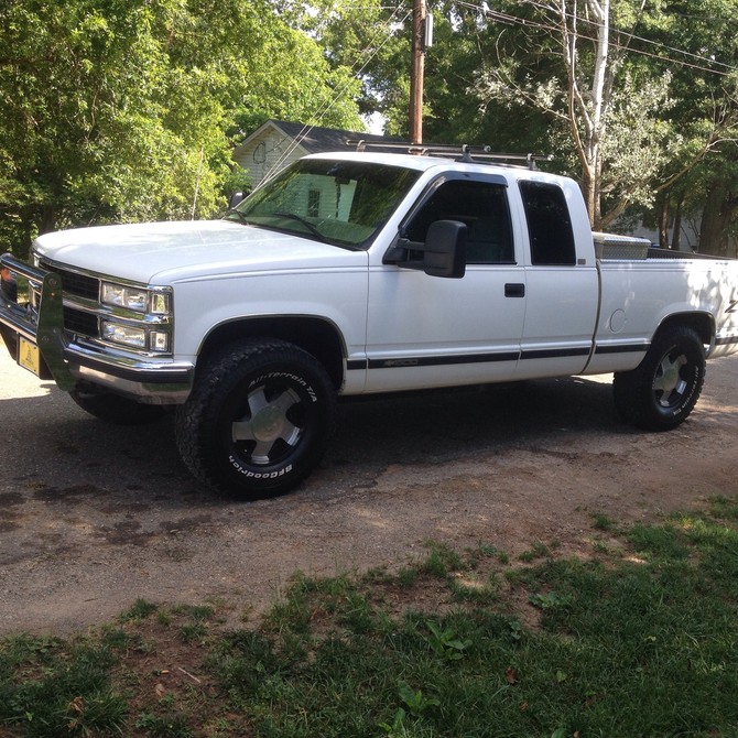 1997 Chevrolet K1500 Z71 Pick-up BFGoodrich All-Terrain T/A KO 315/75R16 (772)