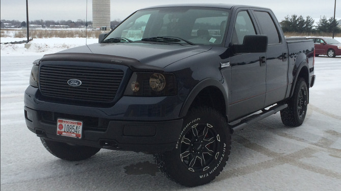 2004 Ford F150 FX4 Super Crew 4wd BFGoodrich All-Terrain T/A KO 275/70R18 (1217)