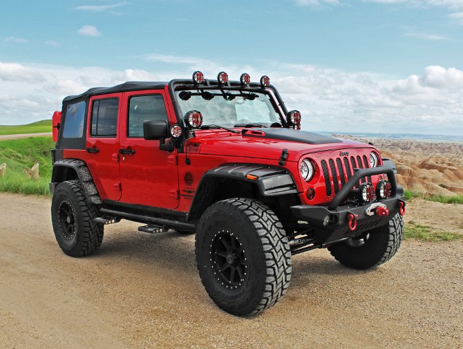 2012 Jeep Wrangler Unlimited Sahara Toyo Open Country R/T 37/12.50R17 (1357)