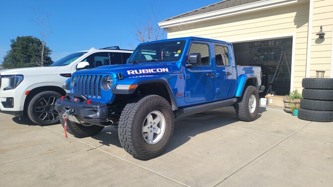 2021 Jeep Gladiator Rubicon Hankook Dynapro XT 37/12.50R17 (7407)