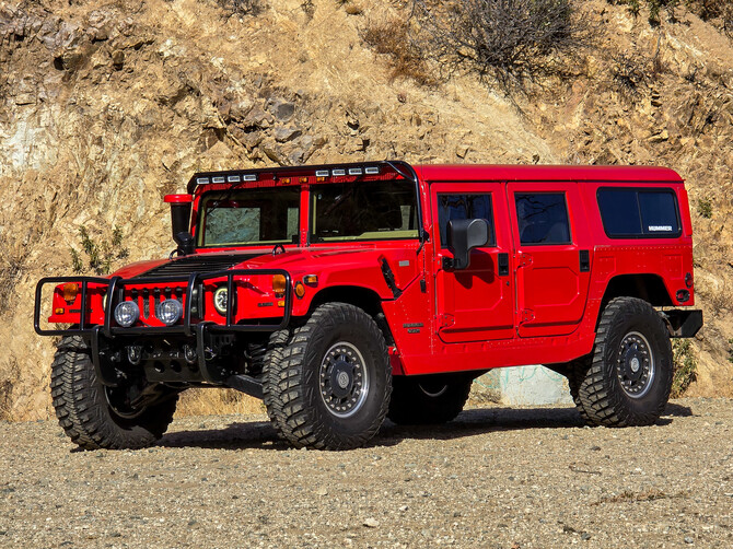 1997 Hummer H1 Base Model Goodyear Wrangler MT/R with Kevlar 38/14.50R17 (8674)