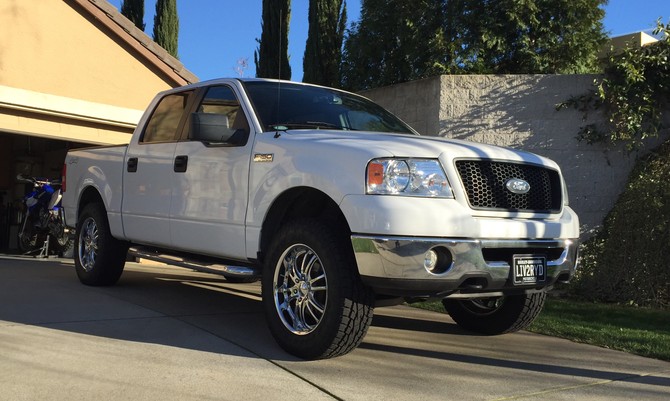 2006 Ford F150 XLT Super Crew 4wd Toyo Open Country A/T II 275/65R20 (2397)