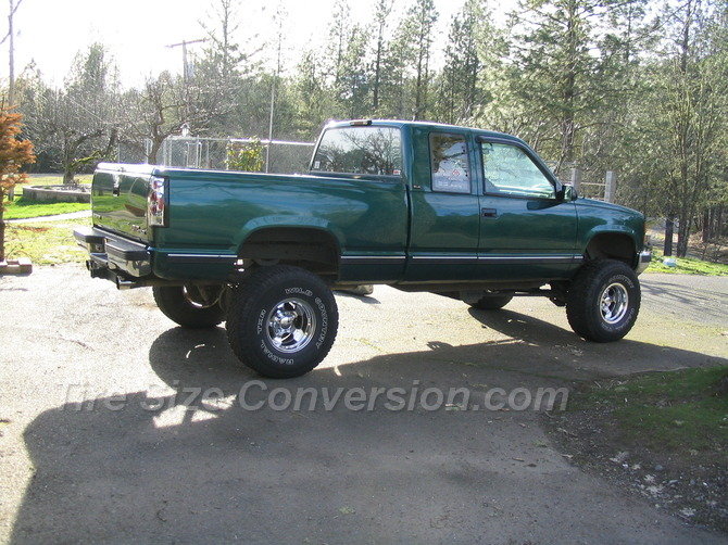 1997 GMC K1500 4wd Pick-up Wild Country Radial TXR 35/12.50R15 (44)