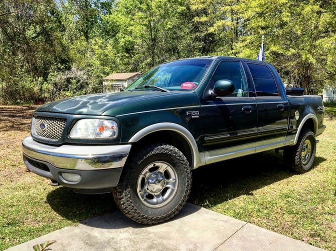 2001 Ford F150 Lariat 4wd Cooper Discoverer ST MAXX 285/70R17 (3080)