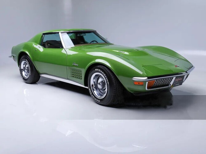 1972 Chevrolet Corvette Base Model BFGoodrich Radial T/A 255/60R15 (9030)