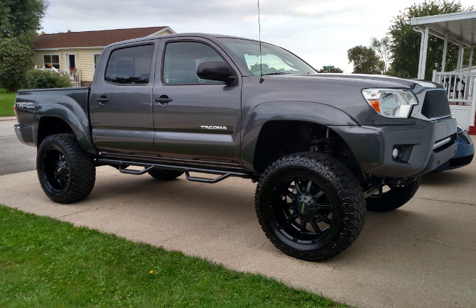 2015 Toyota Tacoma 4wd Double Cab Toyo Open Country A/T II 295/60R20 (1043)