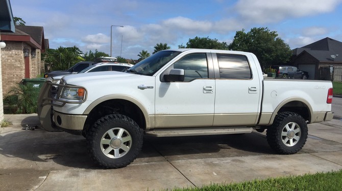 2008 Ford F150 King Ranch Super Crew 4wd Federal Couragia M/T 35/12.50R18 (1823)