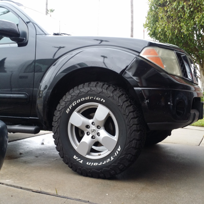 2003 F150 Tire Size Chart