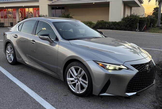 2021 Lexus IS 300 Michelin Primacy MXM4 235/45R18 (9012)